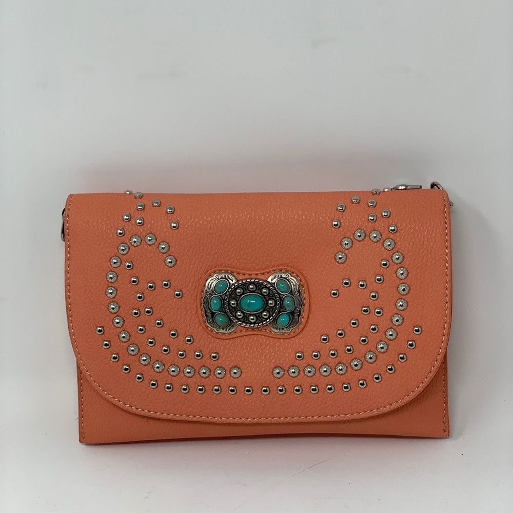Montana west American bling clutch crossbody bag - Picture 9 of 16